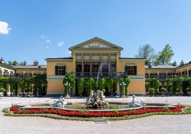     Salzkammergut Bad Ischl - Villa impériale vue de l'extérieur / Kaiservilla Bad Ischl